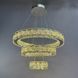 Люстра кольца Linisoln 7896-60*40*20 металл, хрусталь LED 80Вт 120-50 см 7896-60*40*20 фото 4