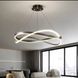 Стильна підвісна LED-люстра Art 2463/800 BK