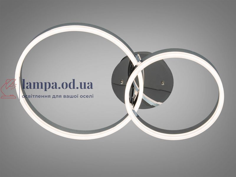 Стельова LED люстра Diasha 2539HR dimmer, хром, 50 Вт, от 10 до 16 м&sup2; 2539HR dimmer фото