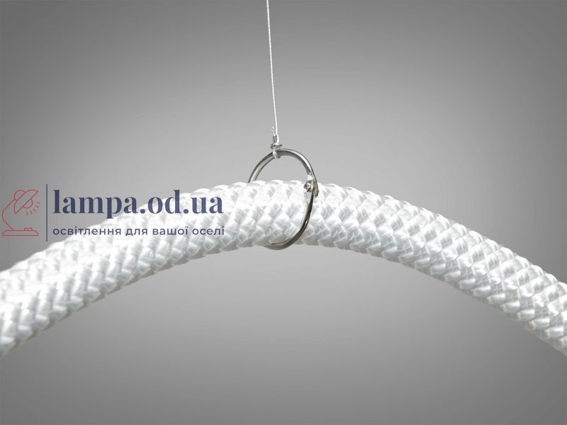 Стельова люстра LED Diasha 9610-1500BK Мотузка, 17W, 935 лм, чорний, для низьких стель, сучасний стиль для коридору, вітальні, 9610-1500BK фото