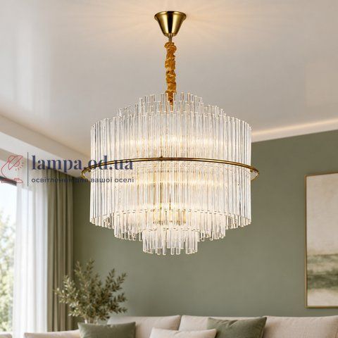 Подвесная люстра Levistella 9212298 (600) GAB, бронза, 12xE14, 60 см, до 30 м&sup2; LVS7552 фото