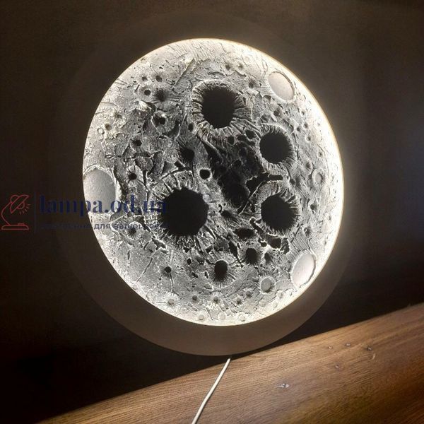 Дизайнерский светильник ночник Луна Moon фото