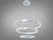 Подвесная LED люстра Diasha D9711/800+600+400WH белая, 148 W, с пультом, освещение до 30 м&sup2; D9711/800+600+400WH фото 5