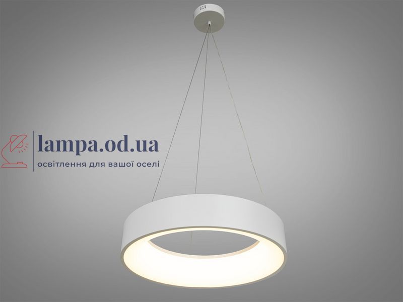 Люстра світлодіодна Diasha 266-450WH, 90W, 4400lm, біла, регульована висота, IP20, сучасний стиль 266-450WH фото