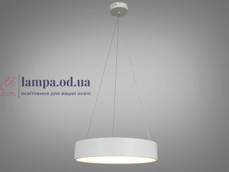 Люстра світлодіодна Diasha 266-450WH, 90W, 4400lm, біла, регульована висота, IP20, сучасний стиль 266-450WH фото