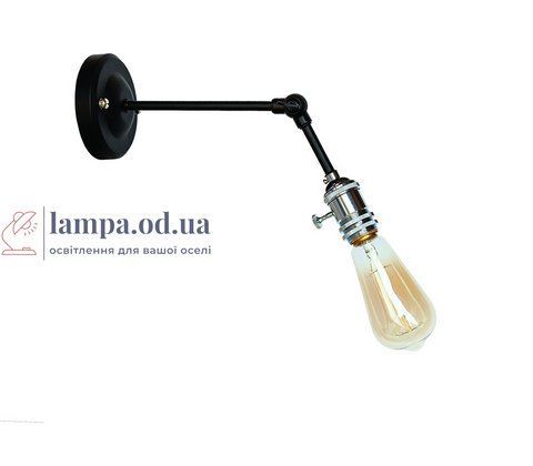 Настенное бра Levistella 752WM1501-1, E27, черный металл, современный стиль LVS04386 фото