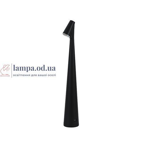 Настольная лампа LED Levistella 795LTA33 BLACK, металл, акрил, черный, 3 режима яркости, аккумулятор LVS5322 фото