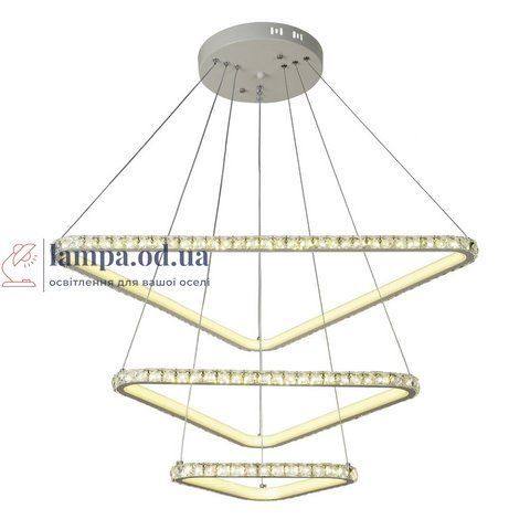Люстра LED Levistella 801L7071+3 WH, 120W, 4000K, білий, сучасний стиль для вітальні LVS1962 фото