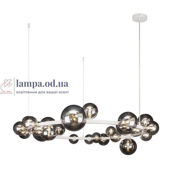 Потолочная люстра Levistella 918LP267-24 WH+BK, G9, 24 плафона, белый и черный, современный стиль для дома LVS5166 фото