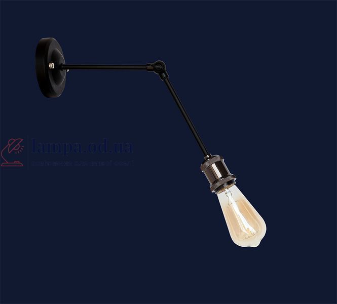 Бра настінне Levistella 752WK1104-1, E27, 60W, чорний метал, сучасний стиль для дому LVS04314 фото
