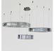 Светодиодная подвесная люстра Artlight 510578/30+50+70CH с тремя кольцами, 103 Вт, хром 510578/30+50+70CH фото 4