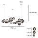 Потолочная люстра Levistella 918LP267-24 WH+BK, G9, 24 плафона, белый и черный, современный стиль для дома LVS5166 фото 3