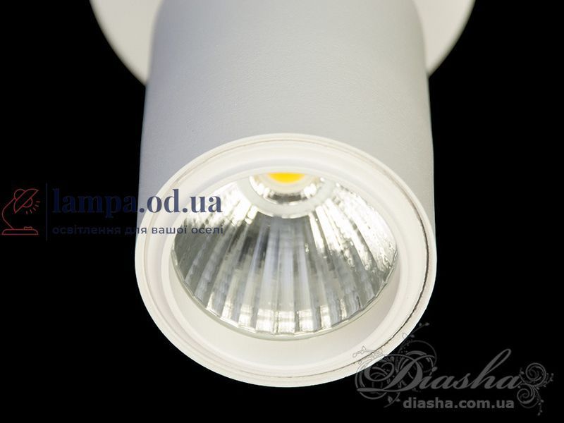 Накладной точечный светильник LED Diasha 130A-WH, 12W, 660 лм, IP20, для коридора, спальни, кухни, кафе 130A-WH фото