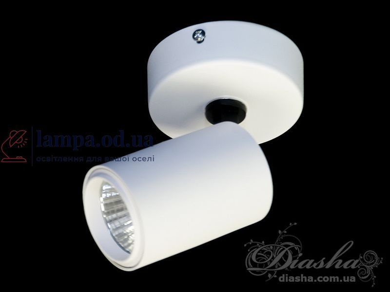 Накладной точечный светильник LED Diasha 130A-WH, 12W, 660 лм, IP20, для коридора, спальни, кухни, кафе 130A-WH фото