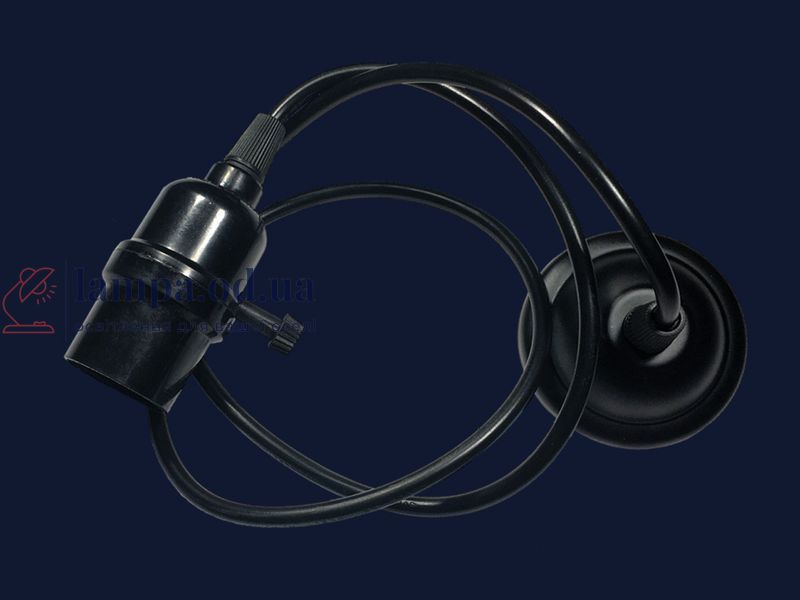 Подвесной светильник Levistella AMP38001-1, E27, черный металл, 1 м, современный стиль для дома LVS03738 фото