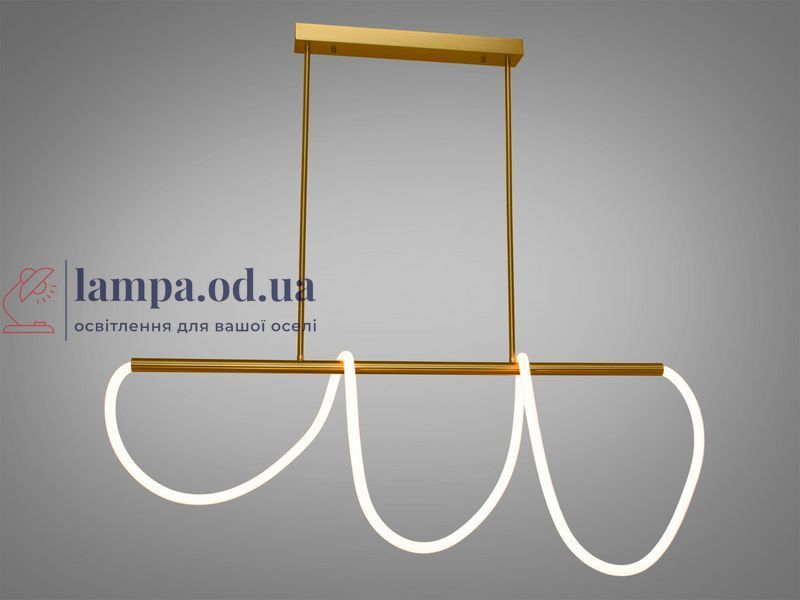 Люстра LED Diasha 9752-L1200GAB Шланг 32W, бронзова, регульована висота, для спальні та інших приміщень 9752-L1200GAB фото