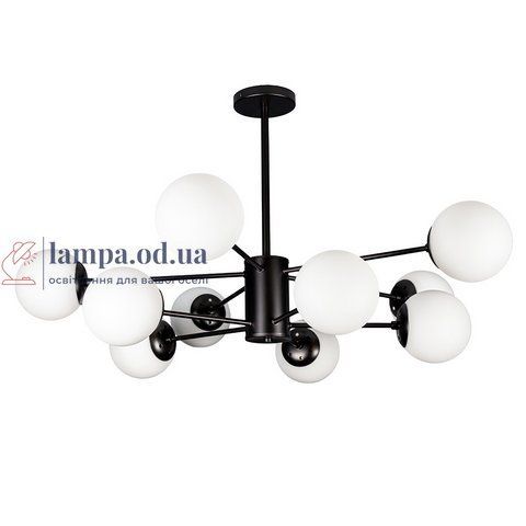 Люстра Levistella 7526033-10 BK+WH LVS6853 фото