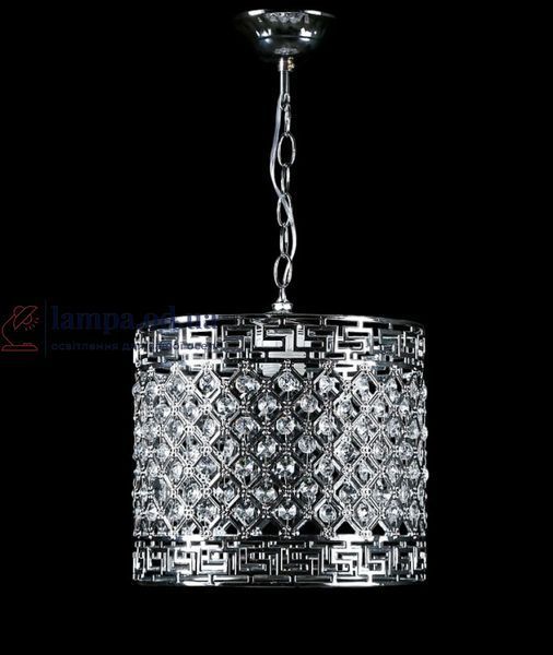 Стельова люстра E27 Splendid Ray L391/1L (22) CR, 40W, білий, хром, сучасний стиль 30426009 фото