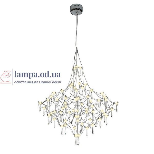 Потолочная люстра LED Levistella 918L981 (800) CH, 40W, три режима света, диаметр 800мм, металлический каркас LVS5761 фото