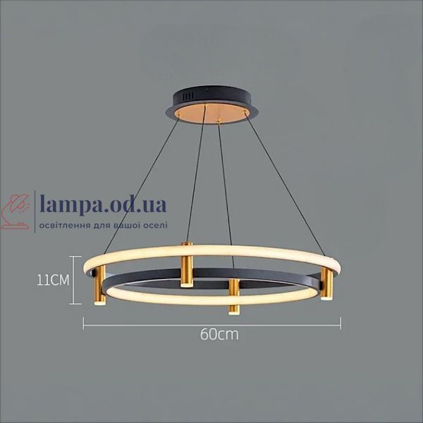 Підвісна LED-люстра Art 3016/600 BK+GD Art 3016/600 BK+GD фото