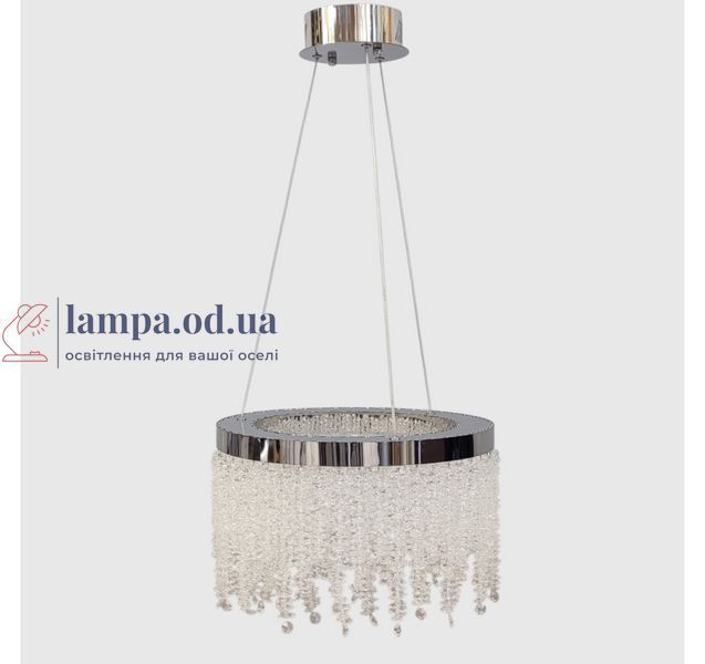 Підвісна LED люстра Artlight 626/400CH, 50 Вт, хром, 39 см 626/400CH фото