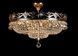 Люстра кришталева Splendid Ray L8390/9, 9 ламп, золота та біла, метал і скло, 40 см, класичний стиль для дому 30203017 фото 1