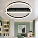 Стельова LED люстра Diasha 2545BK dimmer, чорна, 58 Вт, от 10 до 16 м&sup2; 2545BK dimmer фото 1
