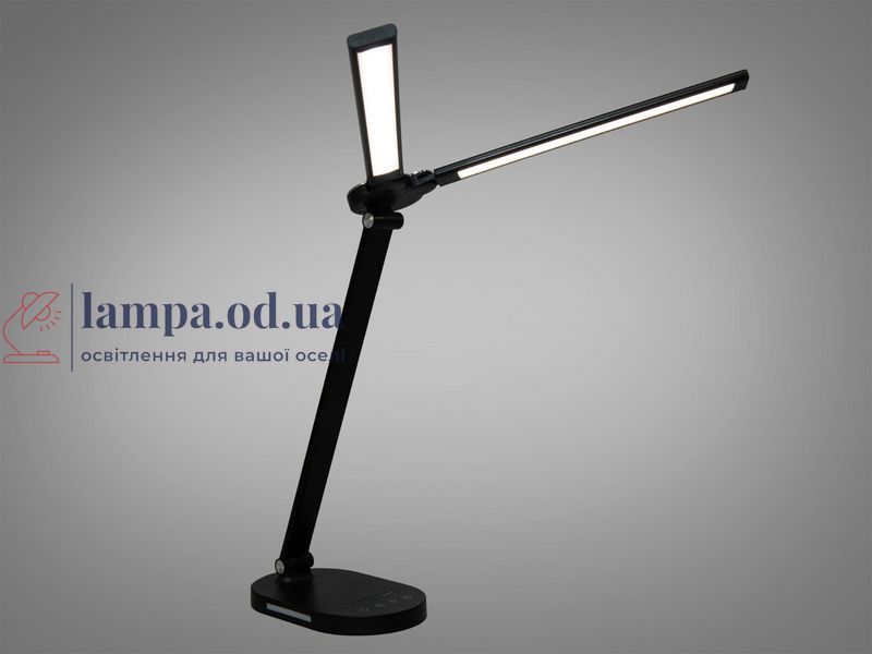 Світильник настільний LED Diasha 5508BK, 14W, чорний, регульована висота, димер, таймер, нічник 5508BK фото