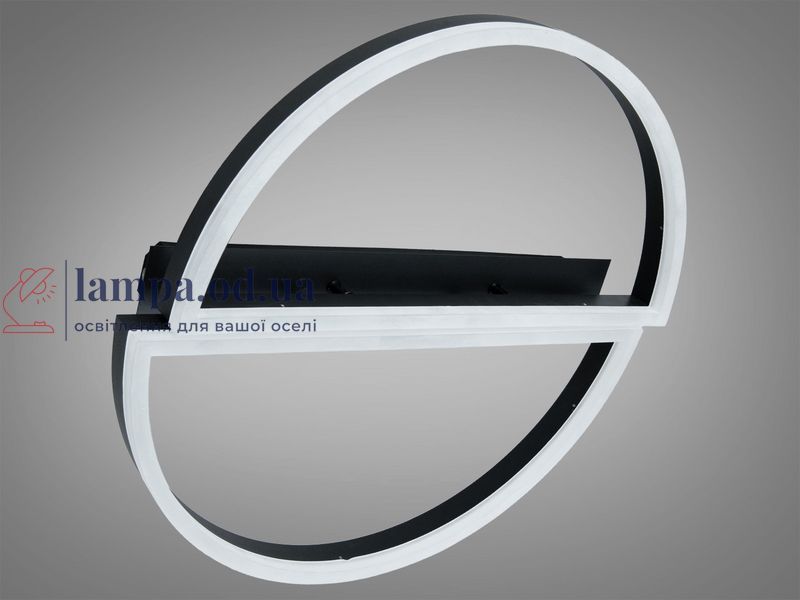 Стельова LED люстра Diasha 2545BK dimmer, чорна, 58 Вт, от 10 до 16 м&sup2; 2545BK dimmer фото
