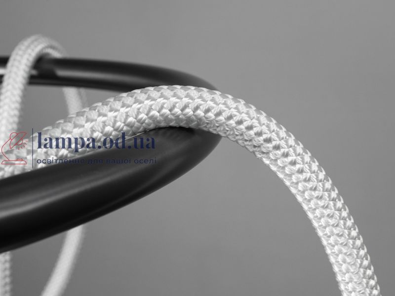 Потолочная люстра LED Diasha 9752-D600BHR 4100K Ropelight, 32W, черный хром, современный дизайн для коридора, гостиной, спальни 9752-D600BHR 4100K фото