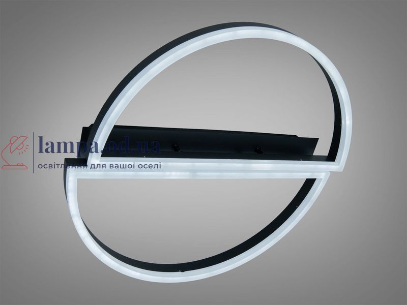 Стельова LED люстра Diasha 2545BK dimmer, чорна, 58 Вт, от 10 до 16 м&sup2; 2545BK dimmer фото