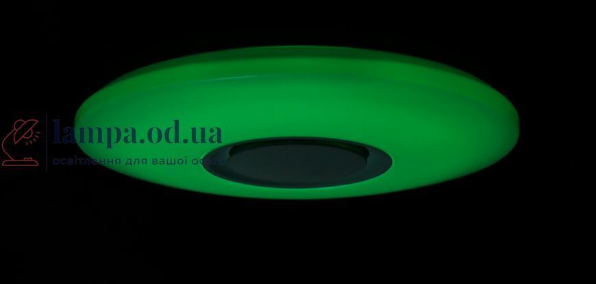 Люстра стельова LED Splendid Ray LY8339/24W*2, 48W, білий, 40 см, з пультом і Bluetooth, сучасний стиль для дому 30382381 фото
