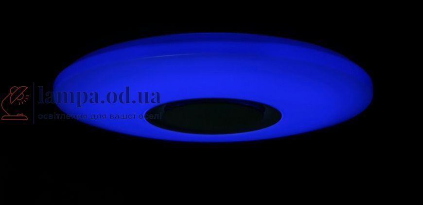 Люстра стельова LED Splendid Ray LY8339/24W*2, 48W, білий, 40 см, з пультом і Bluetooth, сучасний стиль для дому 30382381 фото