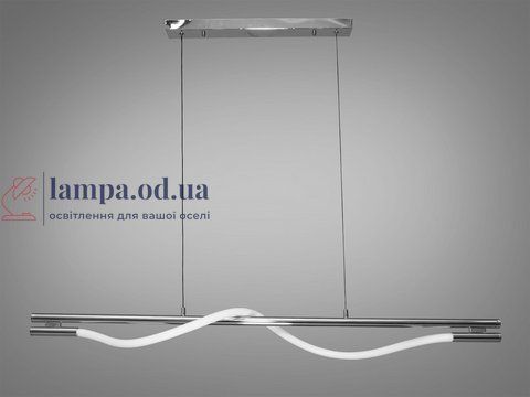 Люстра стельова LED Diasha SY9609-L1200CH Роуплайт, 15W, хром, регульована, для кабінету та вітальні SY9609-L1200CH фото