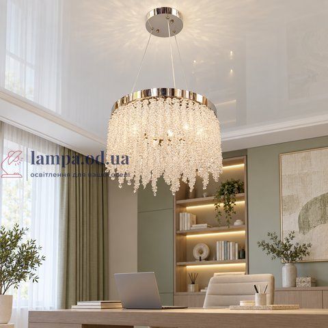 Підвісна LED люстра Artlight 626/400GD, 50 Вт, золото, 39 см 626/400GD фото