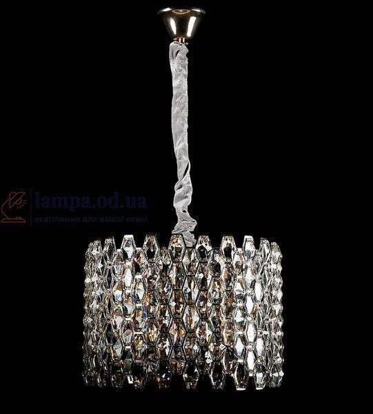 Кришталева люстра Splendid Ray L93305/400/5 (SGD) &mdash; підвісна люстра в золотому кольорі з кришталевими гранями 30427406 фото
