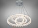 Стильная подвесная LED-люстра для зала Diasha MD78201/600+400+200WH, біла, 105W, &Oslash;60 см, 3 кільця MD78201/600+400+200WH фото 2