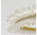 Круглая подвесная светодиодная люстра Artlight 2055/600GD золотой сатин с декоративным кольцом 28W 2055/600GD фото 4