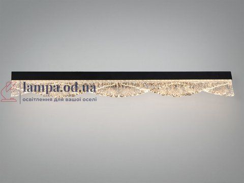 Настінне LED бра Diasha 8057/600BK чорне 16 Вт акрил 8057/600BK фото