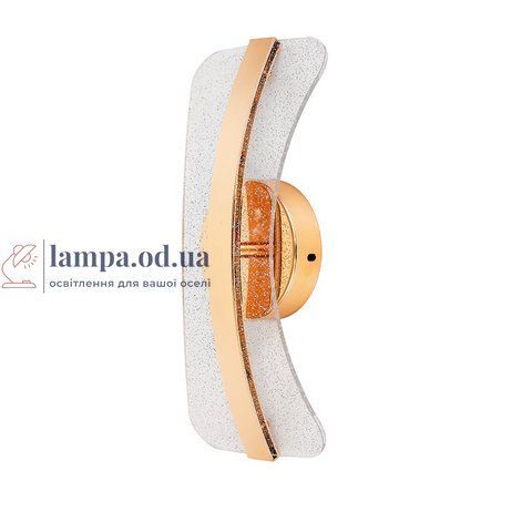 Бра настінне LED Levistella 796W6398 GD, 8W, золотий, акрил, сучасний стиль LVS5821 фото