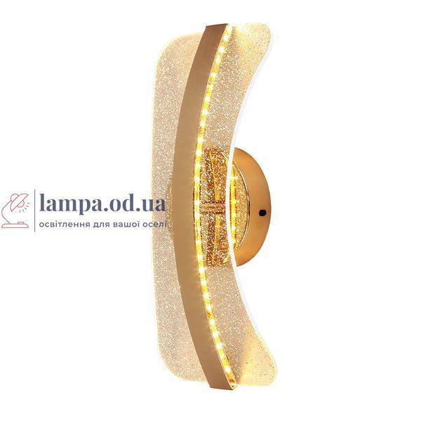 Бра настінне LED Levistella 796W6398 GD, 8W, золотий, акрил, сучасний стиль LVS5821 фото