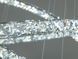 Люстра стельова LED Diasha 7201-9W/750+580+400HR 105W, 75 см, з пультом, IP20, сучасний стиль, дизайнерська кристалічна 7201-9W/750+580+400HR фото 5