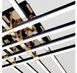 Большая чёрно-золотая потолочная LED-люстра Artlight W182/8-1000 BK+GD с восемью перекрёстными линиями W182/8-1000 BK+GD фото 4