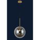 Светильник люстра подвесная в стиле лофт шар Levistella 9163425-1 BRZ+BK LVS3427 фото 2