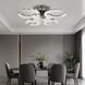 Світлодіодна люстра Splendid Ray L1654/3+3 LED (CH), білий, хром, 96 Вт, від 8-16 м&sup2; 30437584 фото 1