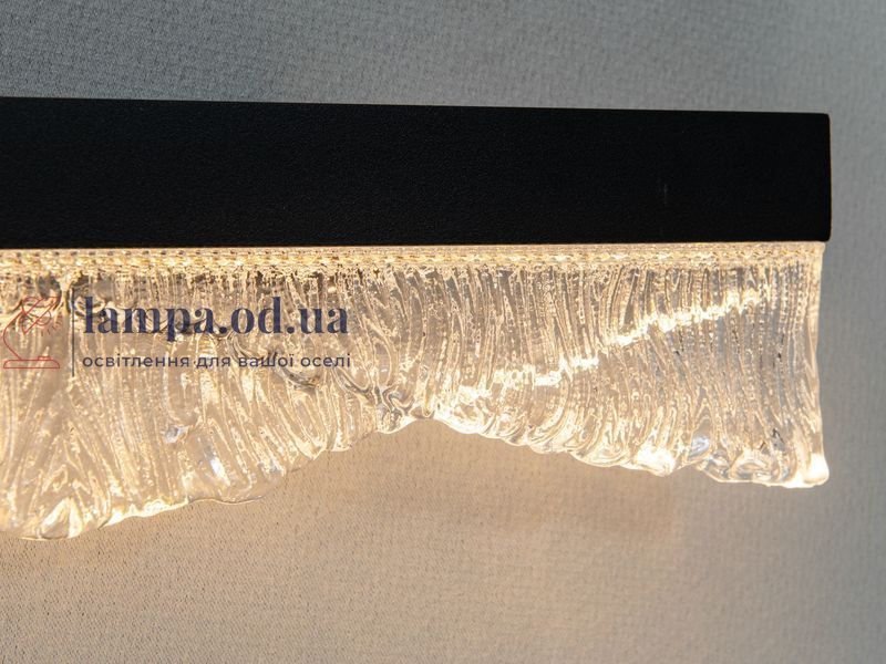 Настінне LED бра Diasha 8057/600BK чорне 16 Вт акрил 8057/600BK фото