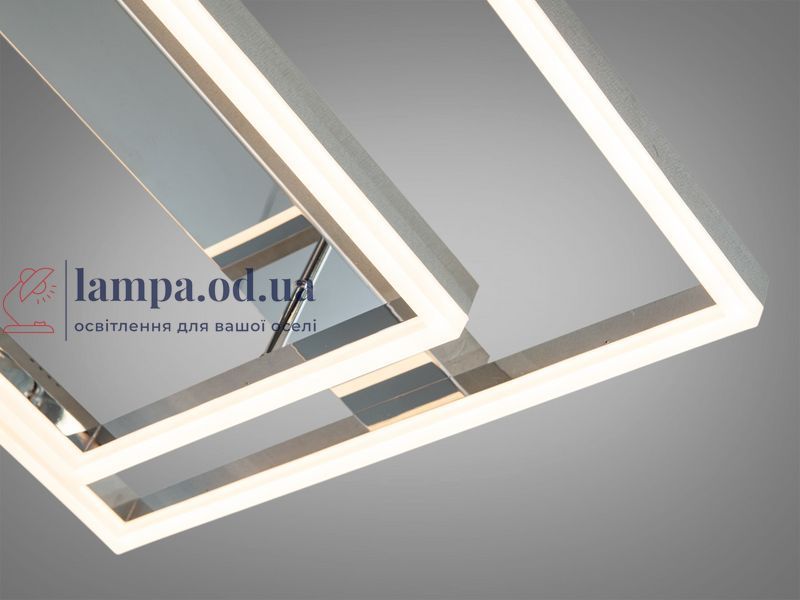 Стельова LED люстра Diasha 2547HR dimmer, хром, 72 Вт, от 10 до 18 м&sup2; 2547HR dimmer фото