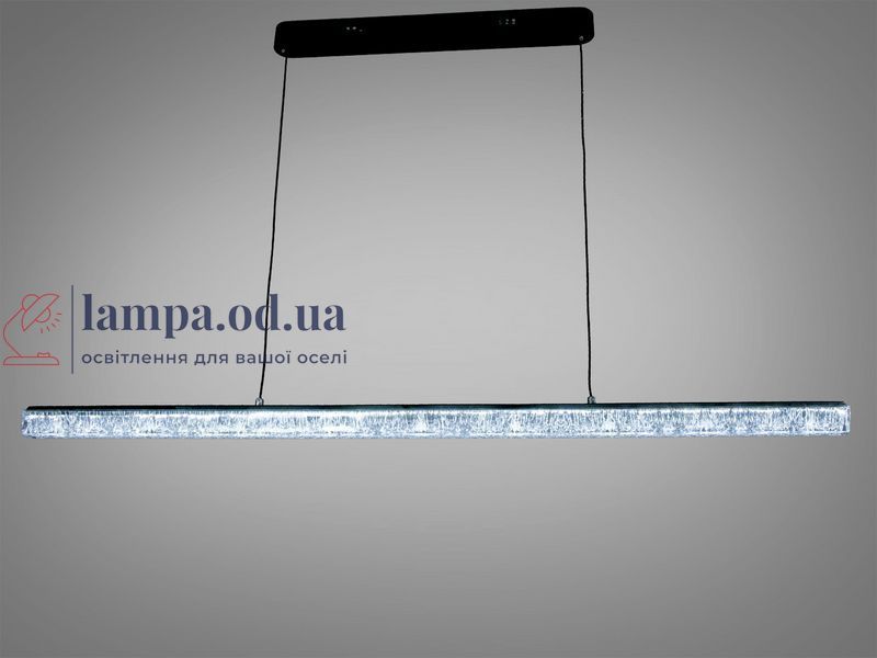 Современный линейный LED подвес Diasha 1105/1200BK черный 27W 120 см для кухни и стола 1105/1200BK фото