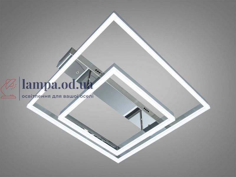 Стельова LED люстра Diasha 2547HR dimmer, хром, 72 Вт, от 10 до 18 м&sup2; 2547HR dimmer фото