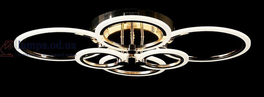 Потолочная люстра LED Splendid Ray LK65/2+2+2, 144W, золото, белый, современный стиль с пультом, диммер 30420881 фото